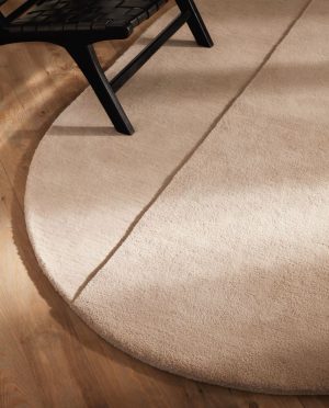 Cosima ovalus smėlinis kilimas 160 x 230 cm