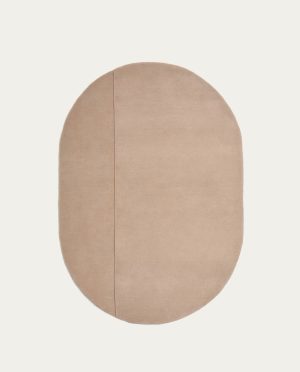 Cosima ovalus smėlinis kilimas 160 x 230 cm